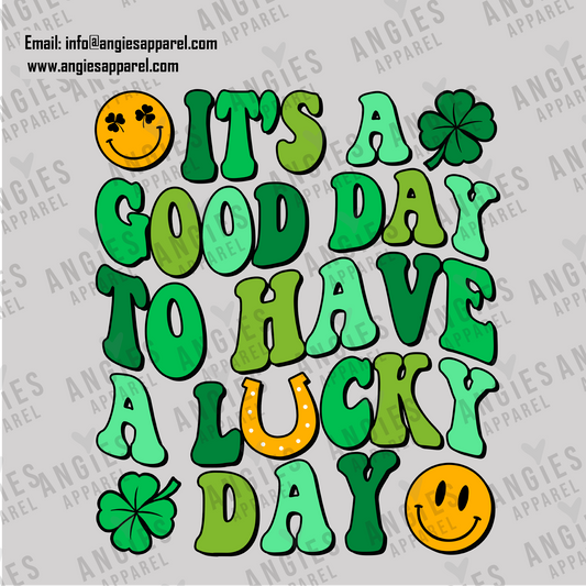 2. St. Patrick´s Day - Its a good Day to have Lucky - Ready to Press