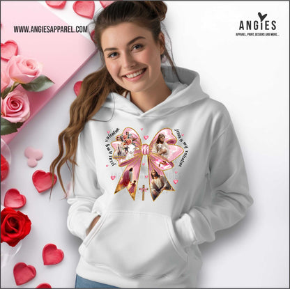 BOW Jesus Pics Crew Neck Sweatshirt and Hoodie