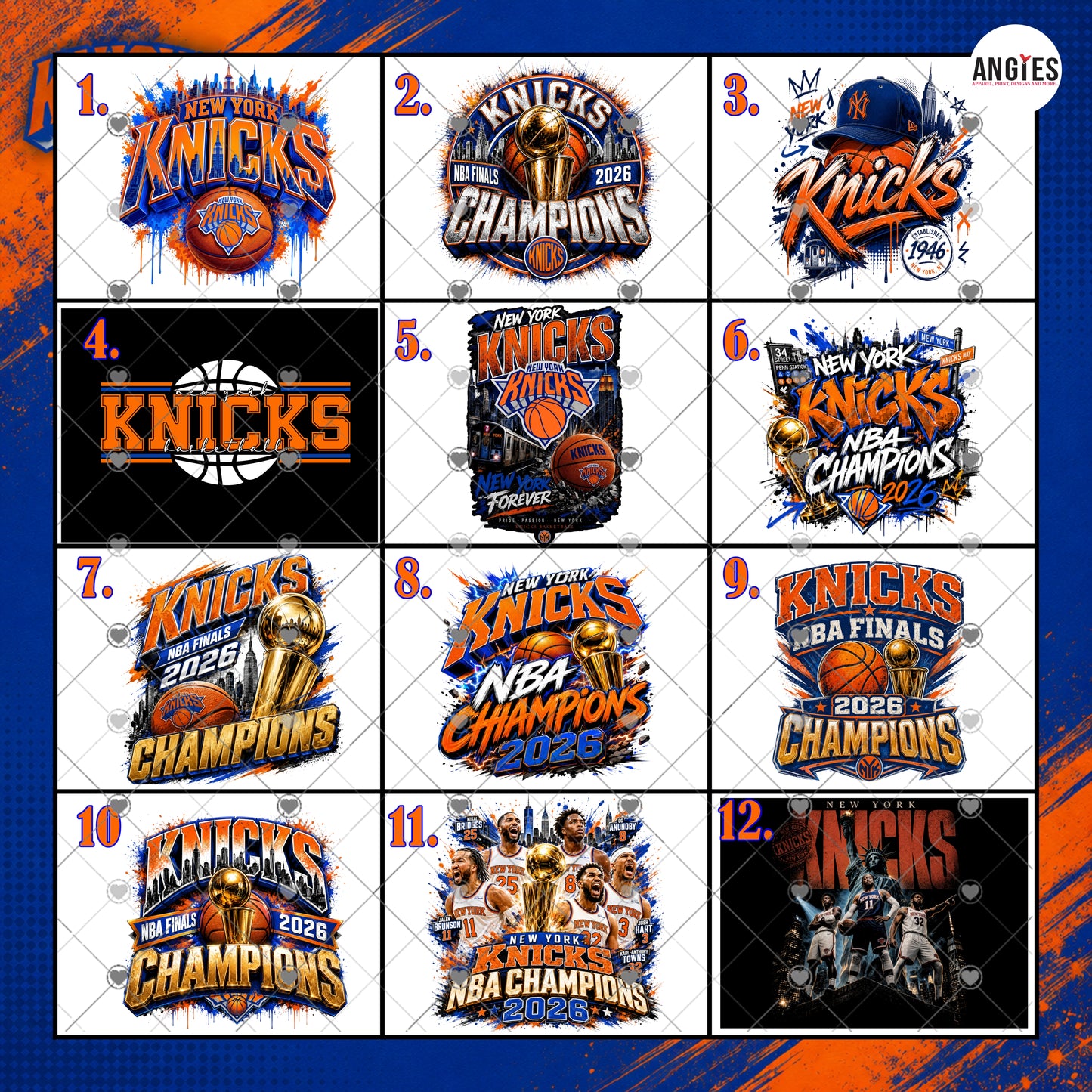 Knicks T-shirt | Adult & Youth Sizes