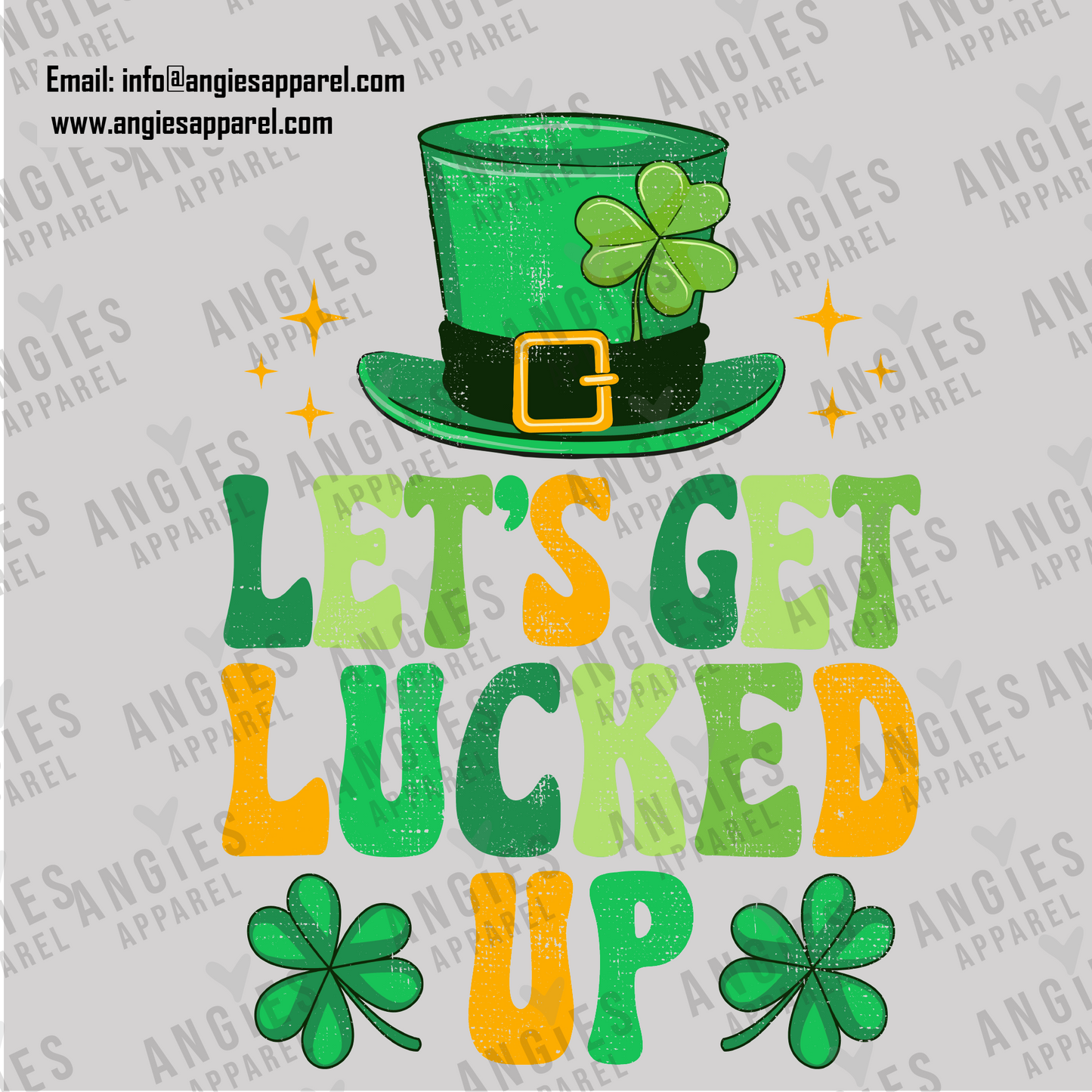 19. St. Patrick´s Day - Lets Get Lucked Up - Ready to Press