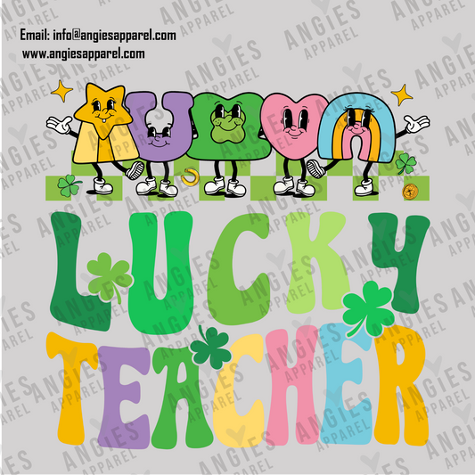 20. St. Patrick´s Day - Lucky Teacher - Ready to Press
