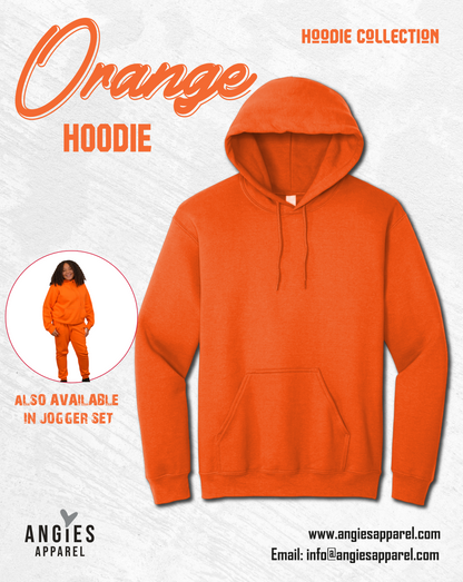 Orange Hoodie