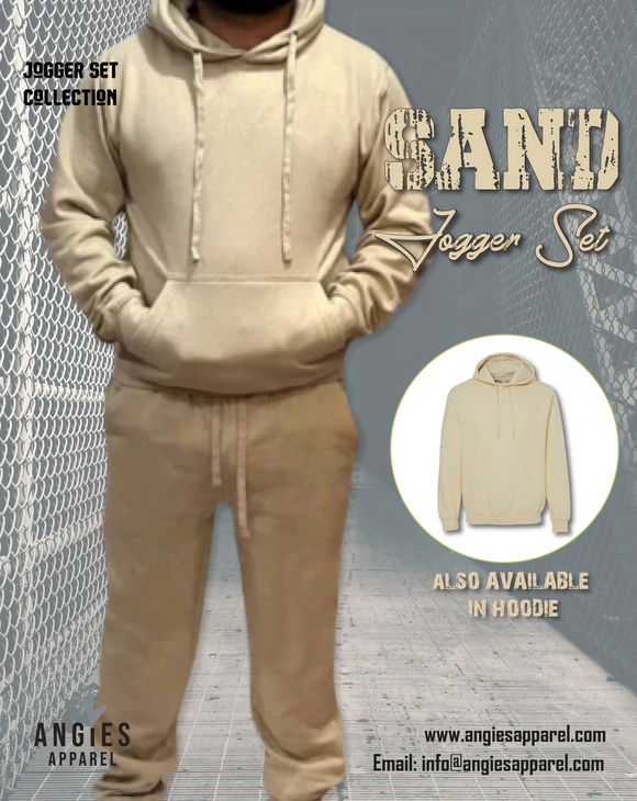 Sand Adult Pull Over Sweat Suit