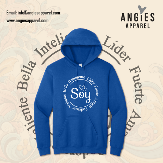 Soy Líder, Valiente e Inteligente Hoodie