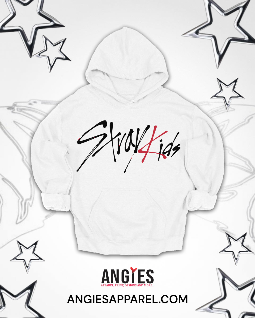 Stray Kids Inspired Hoodie | K-Pop Fan Apparel | SKZ Cartoon Design