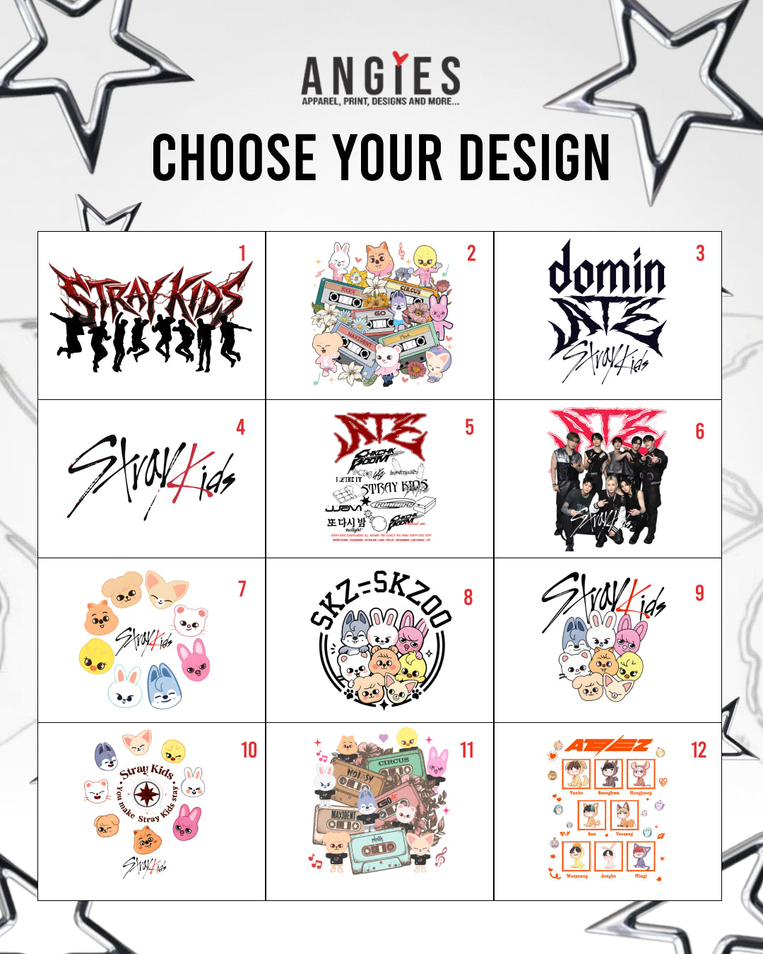 Stray Kids Inspired Hoodie | K-Pop Fan Apparel | SKZ Cartoon Design