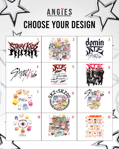 Stray Kids Inspired Hoodie | K-Pop Fan Apparel | SKZ Cartoon Design