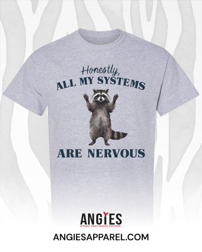 Raccoon Graphic Collection |  Crewneck, Hoodie & T-Shirt