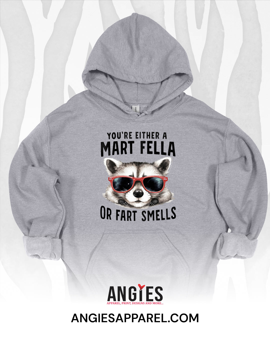 Raccoon Graphic Collection |  Crewneck, Hoodie & T-Shirt