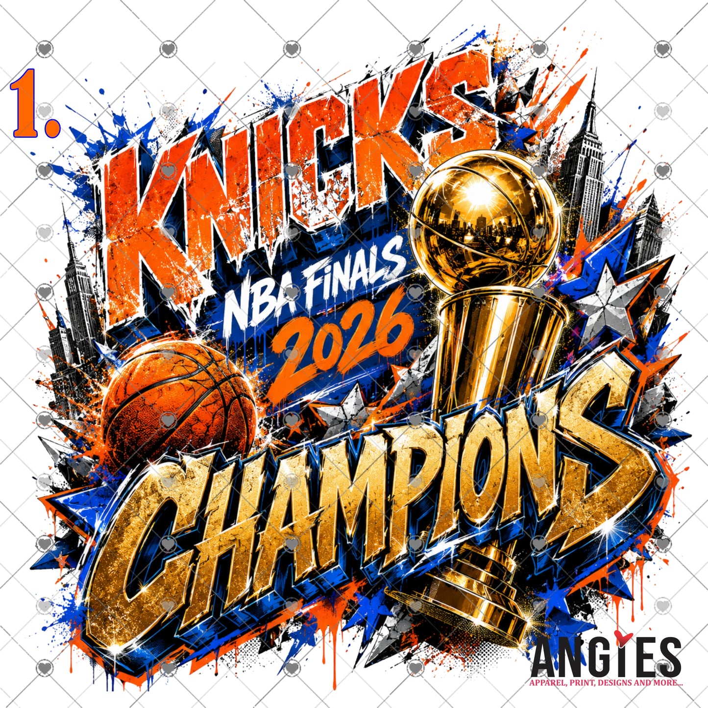 Knicks New York Pride DTF Collection