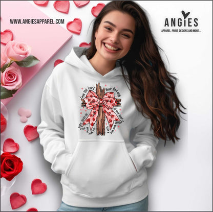 Love The Lord Hoodie and Crew Neck Sweatshirt