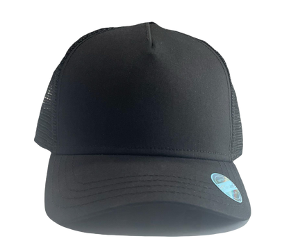 Black Hard Trucker Hat