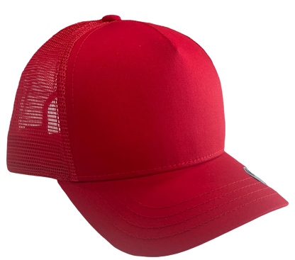 Red Hard Trucker Hat