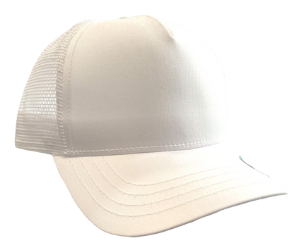 White Hard Trucker Hat