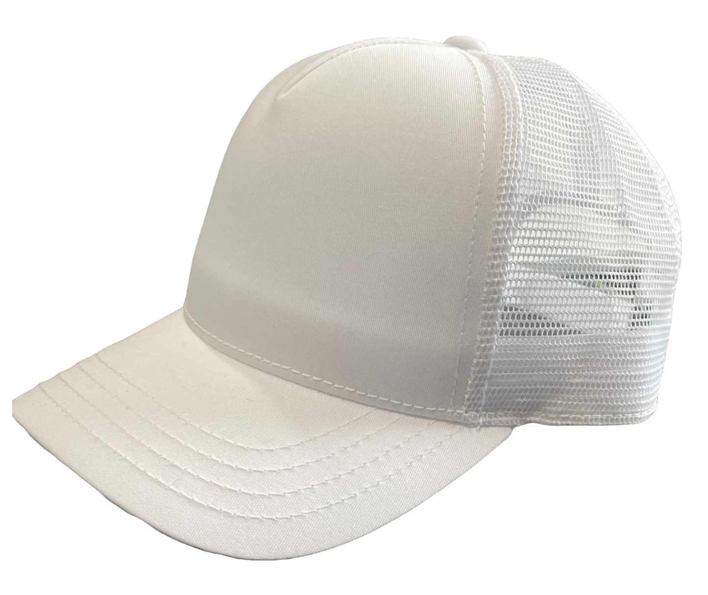 White Hard Trucker Hat