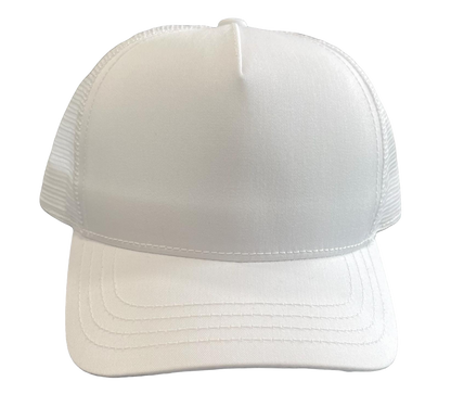 White Hard Trucker Hat