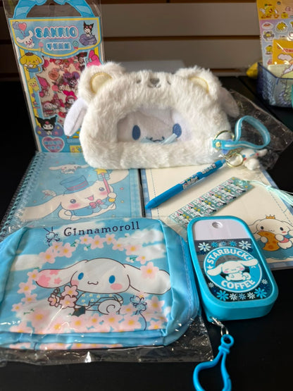 Cinnamoroll Gift Set | Sanrio Stationery and Accessories Bundle | Gift for Kids and Teens