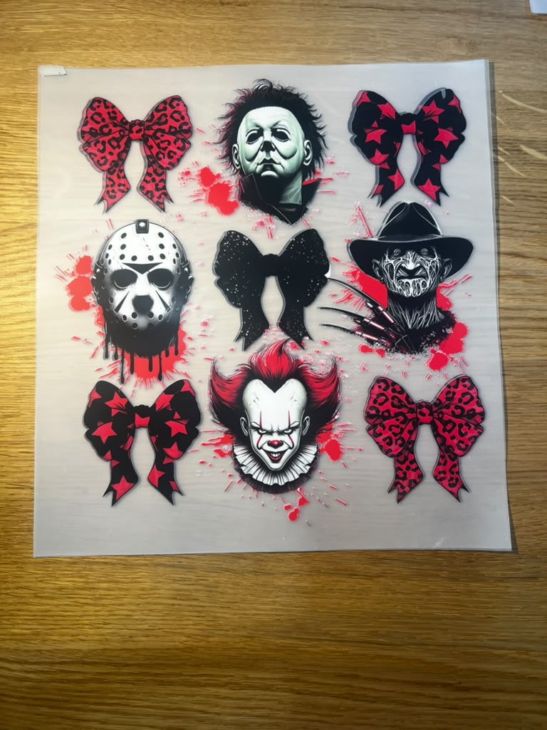Halloween 10" Spooky Fella and Bows