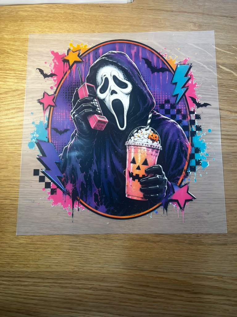 Halloween 10" Ghost Face