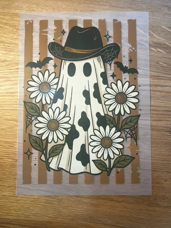 Halloween 10" DTF - Cowboy Ghost
