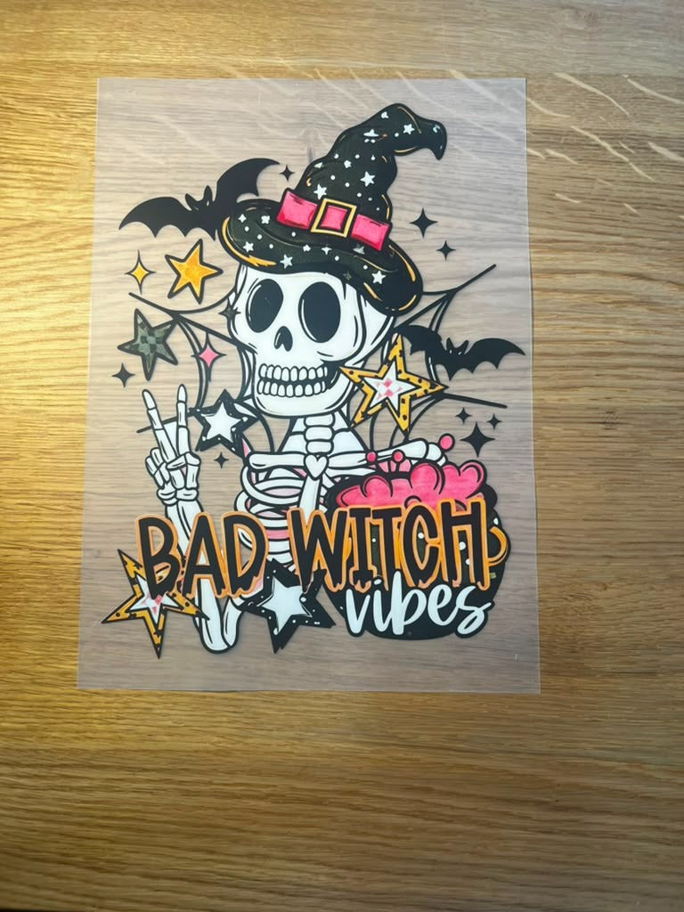 Halloween 10" DTF Bad Witch Vibes