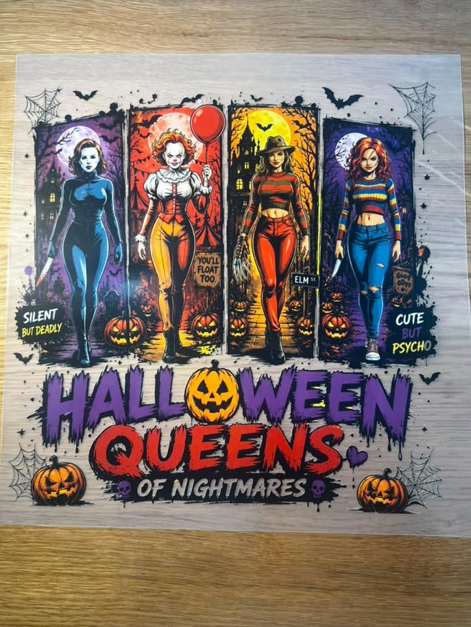 Halloween 10" DTF Queens
