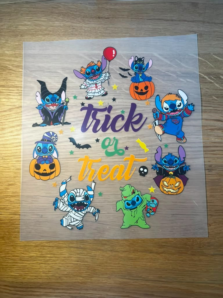 Halloween 10" DTF Stitch Treat