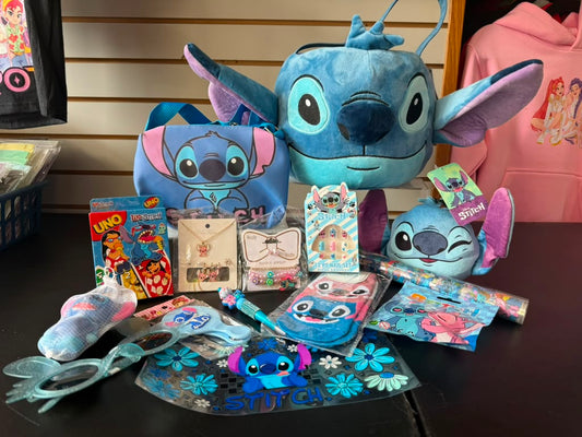 Blue Character Gift Box | Plush, UNO, Jewelry, Accessories Bundle