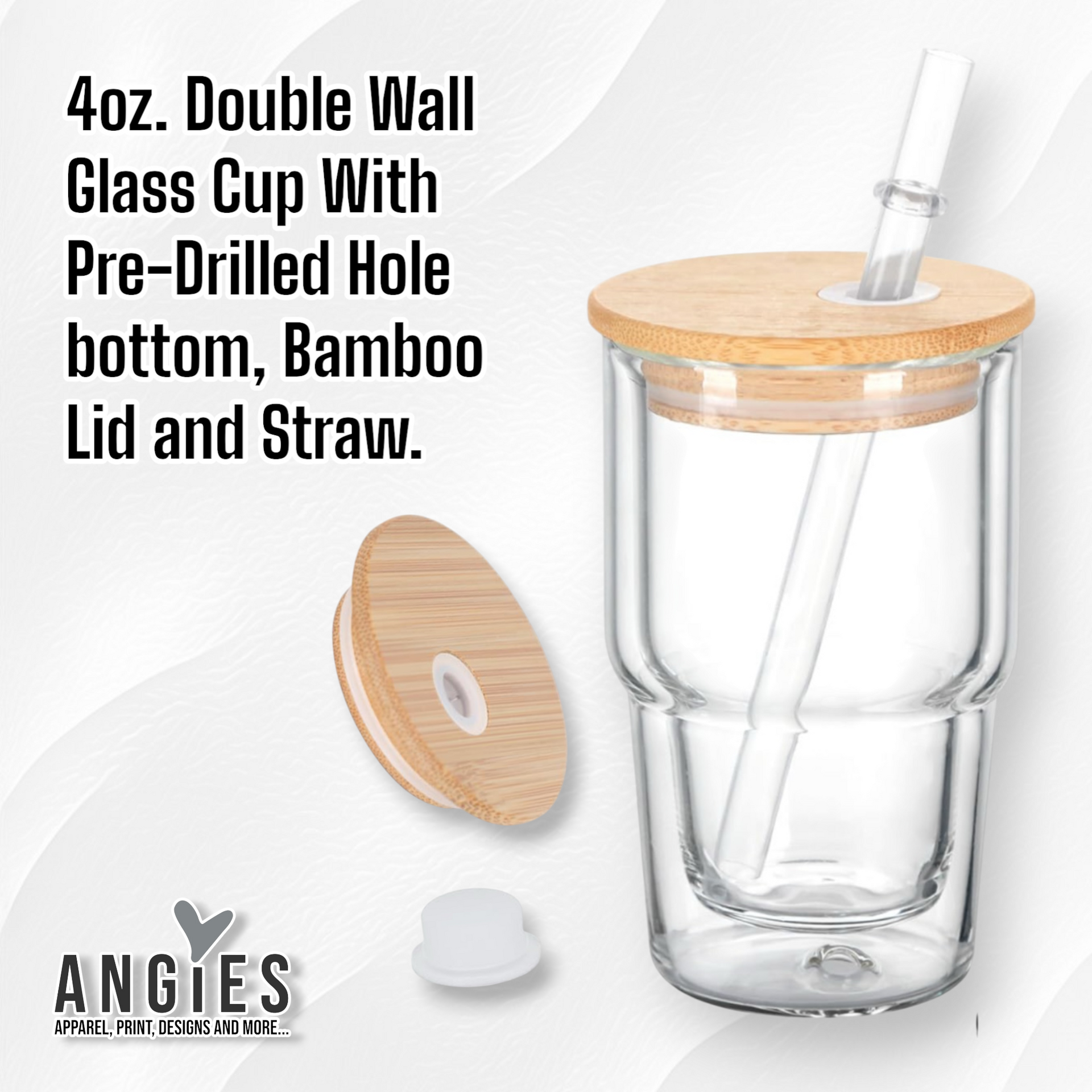 DIY 20oz Sublimation Pre-Drilled Snow Globe Tumblers Double Wall | Besin