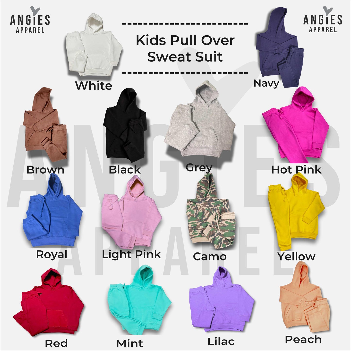 Custom Kids Jogger Sets – Personalized & Printed Just for You