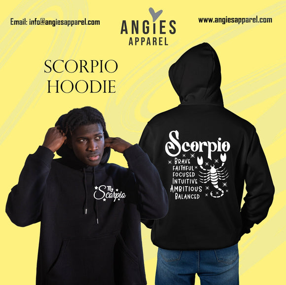 Scorpio Hoodie - Plus Size