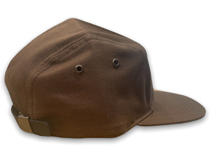 Brown Five Panel Cap