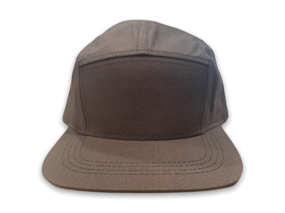 Brown Five Panel Cap