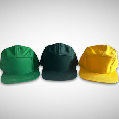 Yellow Five Panel Cap