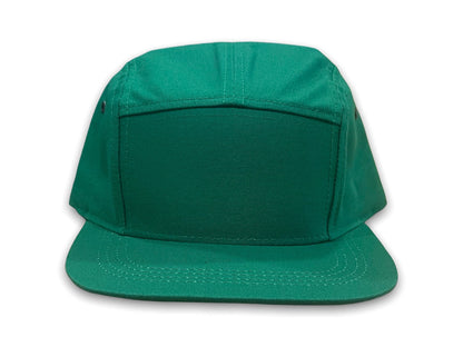 Green Five Panel Cap