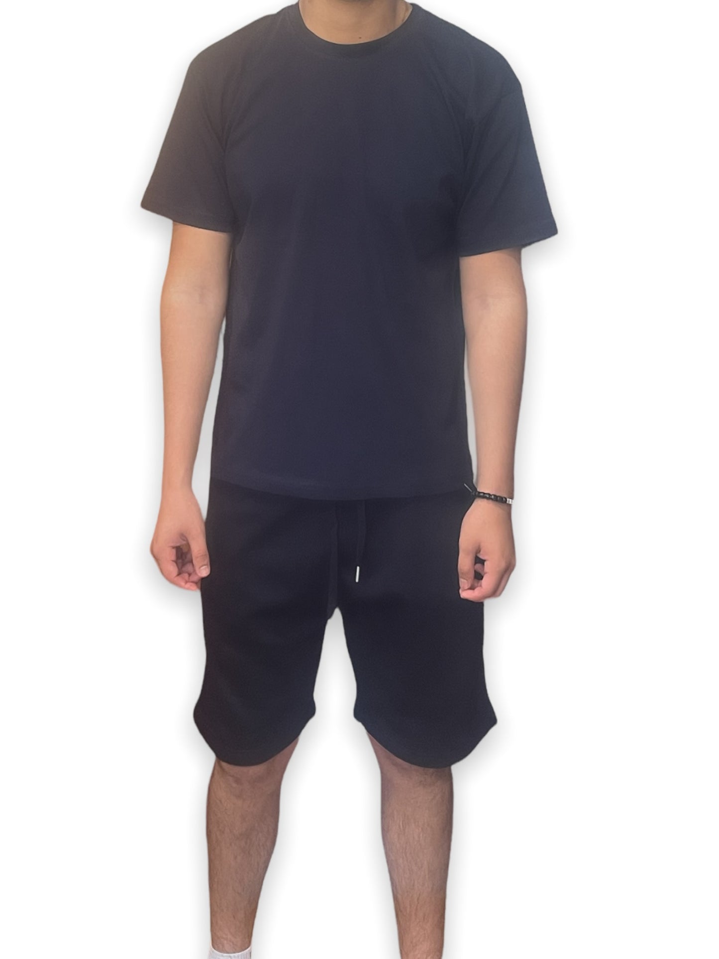 Navy Adult Short Set