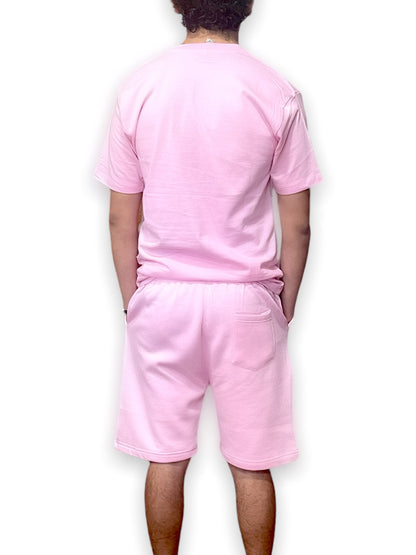 Light Pink Adult Short Set