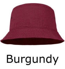 Burgundy Bucket Hat