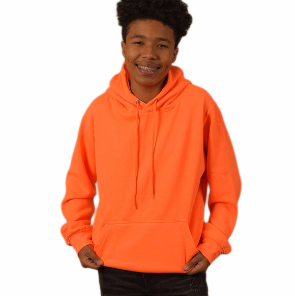 Neon orange hoodie 2025