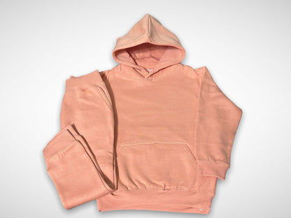 KIDS Peach Pull Over Sweat Suit