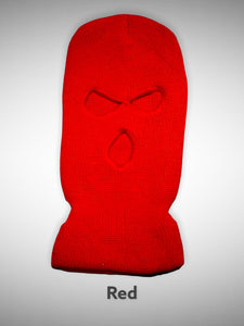 Ski Mask Red