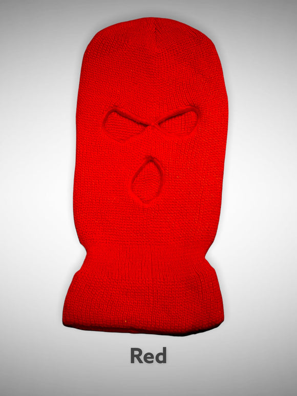 Ski Mask Red
