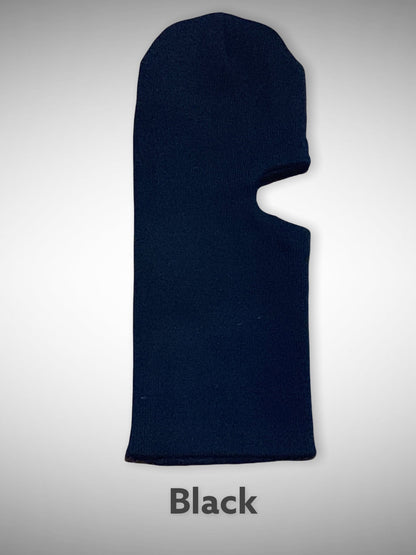 One Hole Ski Mask Black