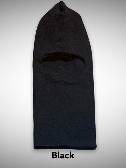 One Hole Ski Mask Black