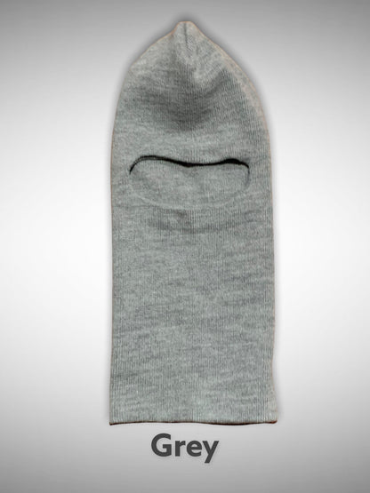 One Hole Ski Mask Grey