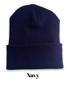 Navy Beanie