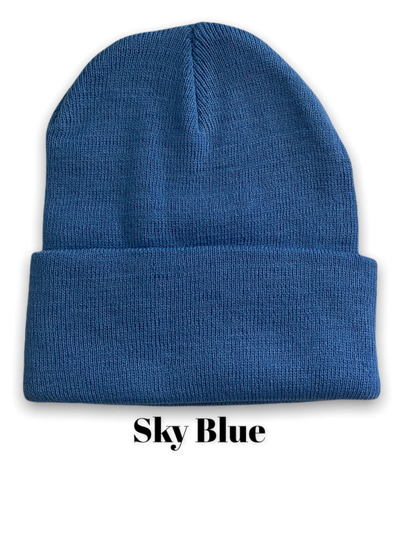 Sky Blue Beanie