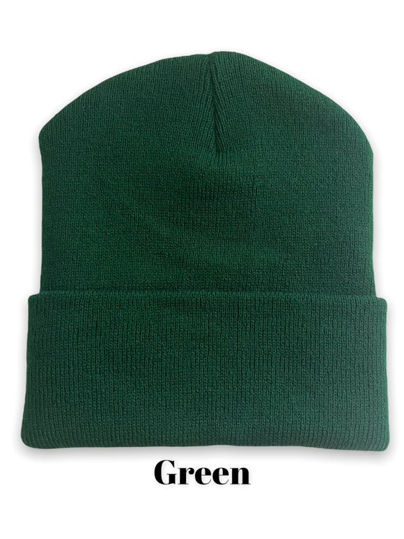 Green Beanie