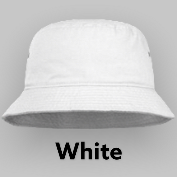 White Bucket Hat