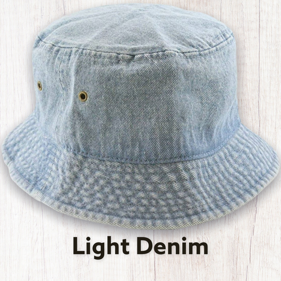 Light Denim Bucket Hat